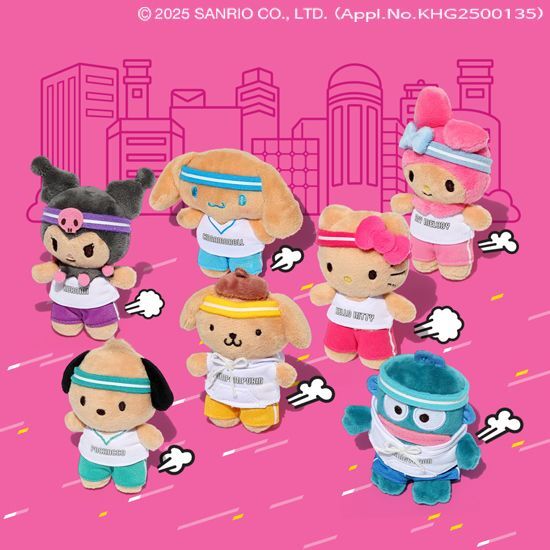 [Olive Young x Sanrio] CUTIE RUN Doll Keyring Sanrio  DKshop