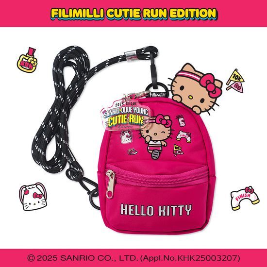 [FILIMILLI x Hello Kitty] CUTIE RUN Mini Crossbody Pouch Bag FILIMILLI  DKshop