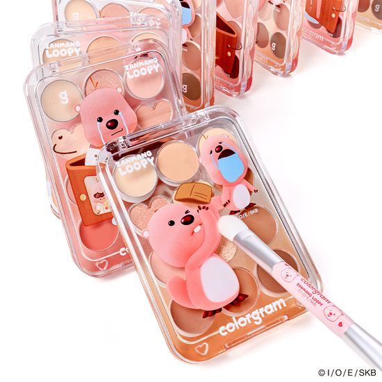 [Zangmang Loopy Edition] PIN POINT EYESHADOW PALETTE COLORGRAM  DKshop