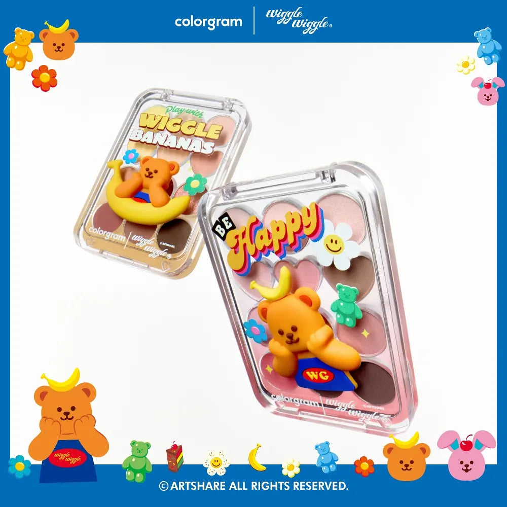 [wiggle wiggle / Zanmang Loopy Edition] PIN POINT EYESHADOW PALETTE COLORGRAM  DKshop