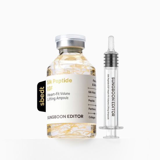 SUNGBOON EDITOR Silk Peptide EGF Heart-Fit Volume Lifting Ampoule 40ml (1+1) SUNGBOON EDITOR  DKshop