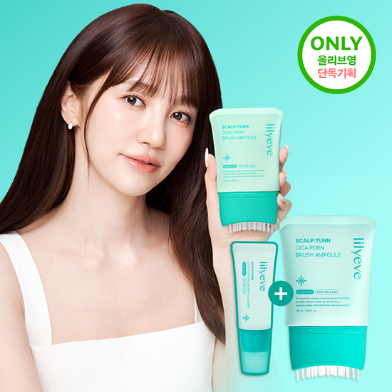 lilyeve SCALP TURN CICA PDRN BRUSH AMPOULE lilyeve  DKshop