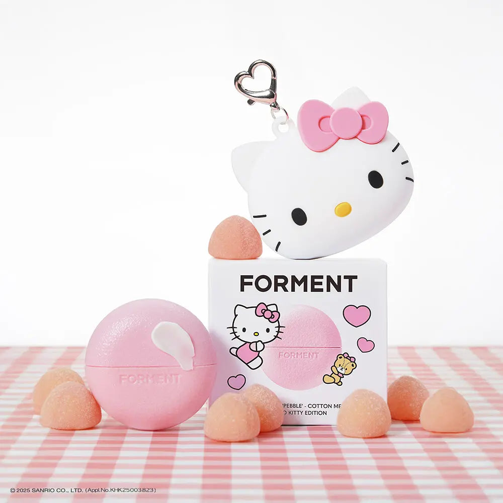 [HELLO KITTY EDITION] FORMENT SOLID PERFUME PEBBLE (+Keyring) FORMENT  DKshop