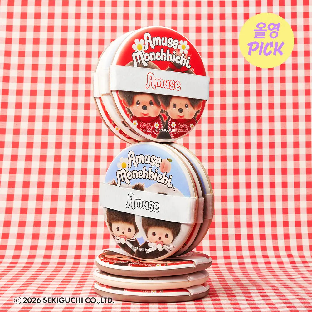 [AMUSE X monchhichi] Large Puff AMUSE  DKshop