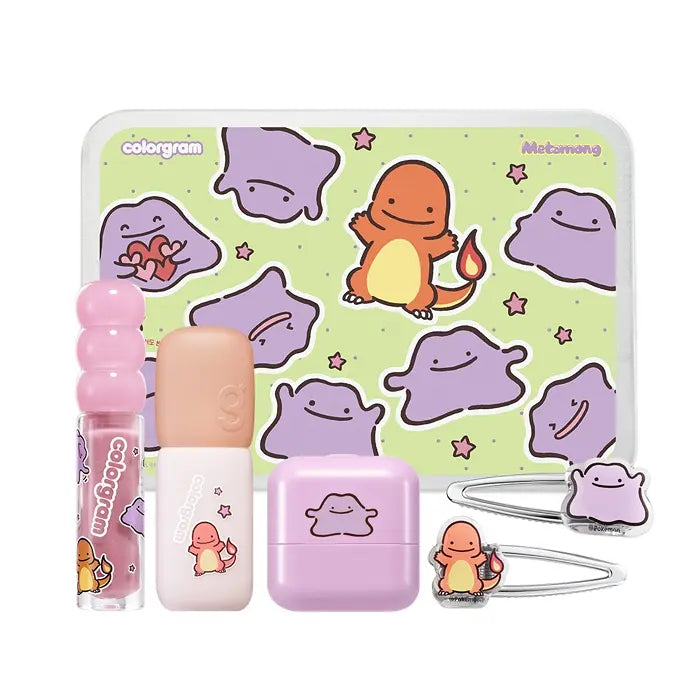 COLORGRAM X Pokémon] NUDE BLUR TINT Ditto Set COLORGRAM  DKshop