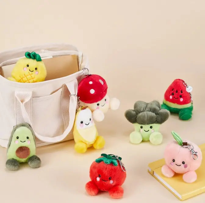 PalmPals Vegetable & Fruit Keychain