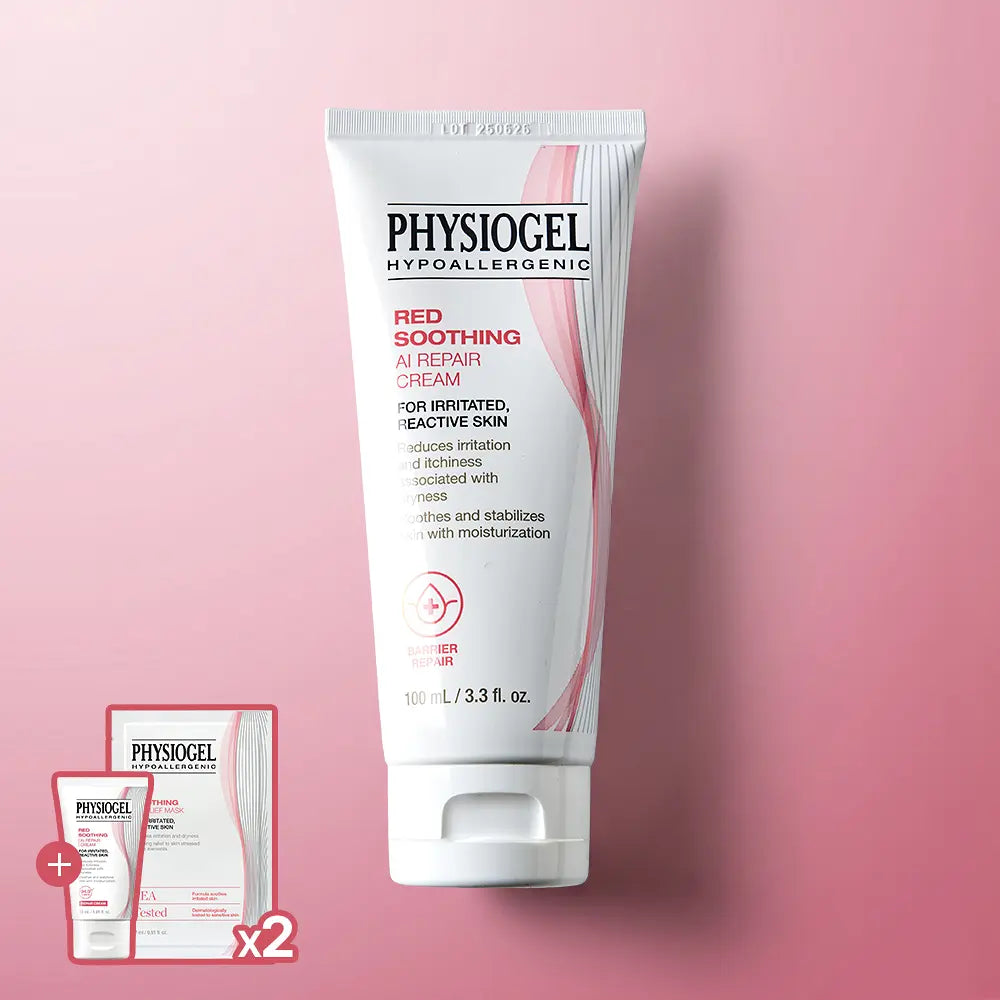 PHYSIOGEL RED SOOTHING AI REPAIR CREAM 100ml (+30ml +Mask Pack 2ea) PHYSIOGEL  DKshop
