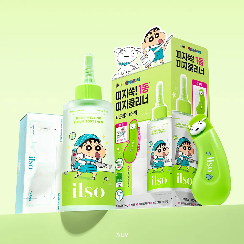 [ilso X Crayon Shinchan] SUPER MELTING SEBUM SOFTENER 150ml ilso  DKshop
