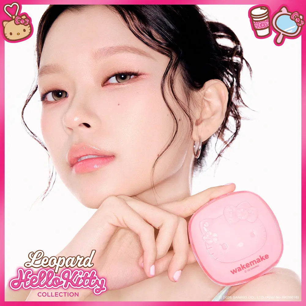 [WAKEMAKE X Hello Kitty] Skin Perfecting Cover Cushion wakemake  DKshop