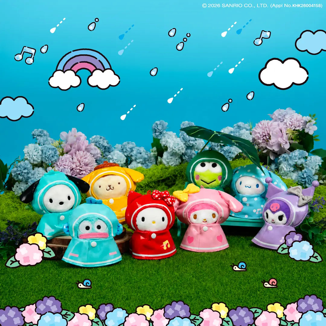 SANRIO CHARACTERS Rainy Day Doll Keychain Sanrio  DKshop