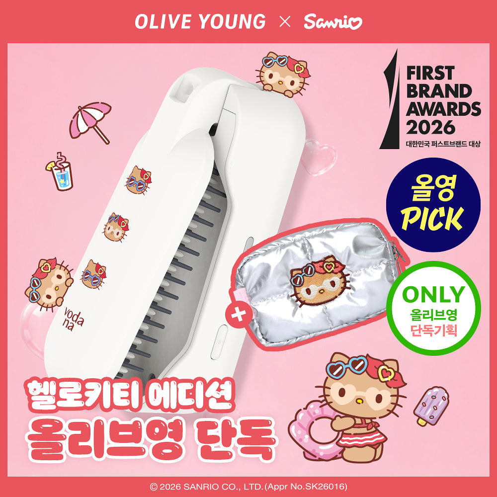 [Vodana X Sanrio] EasyUp Hair Styler Flip + Pouch VODANA  DKshop
