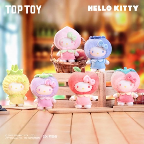 [10X10 X Sanrio Characters] Fruit & Vegetable Mini Keychain 10X10  DKshop
