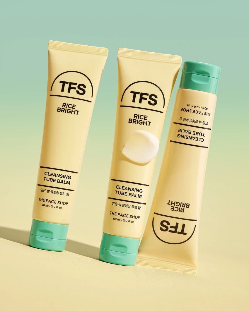 THE FACE SHOP Rice Bright Mild Cleansing Tube Balm 60ml THE FACE SHOP  DKshop