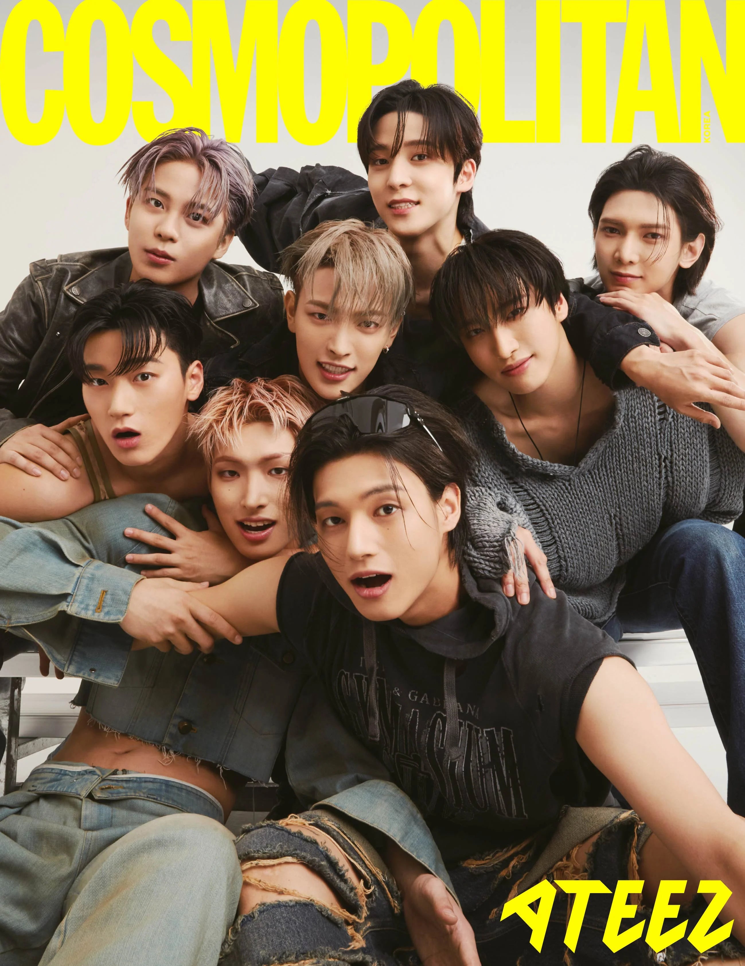 [SPECIAL DEALS] ATEEZ COVER COSMOPOLITAN KOREA MAGAZINE 2023 AUGUST | DKshop