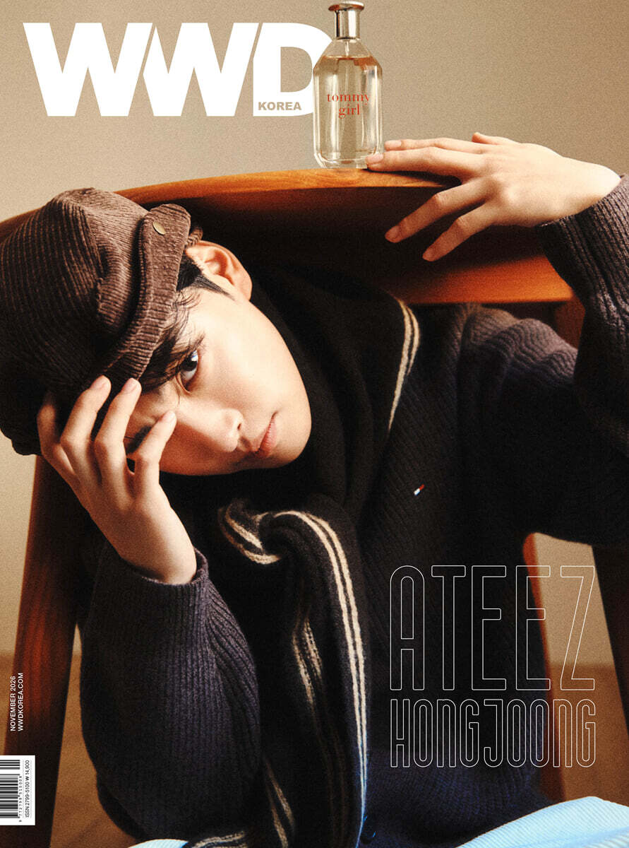 WWD KOREA MAGAZINE 2026.11 (COVER : ATEEZ HONGJOONG) ALLDAY PROJECT  DKshop