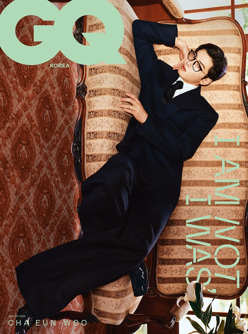 GQ KOREA MAGAZINE 2024.08 (COVER : CHA EUN WOO) | DKshop