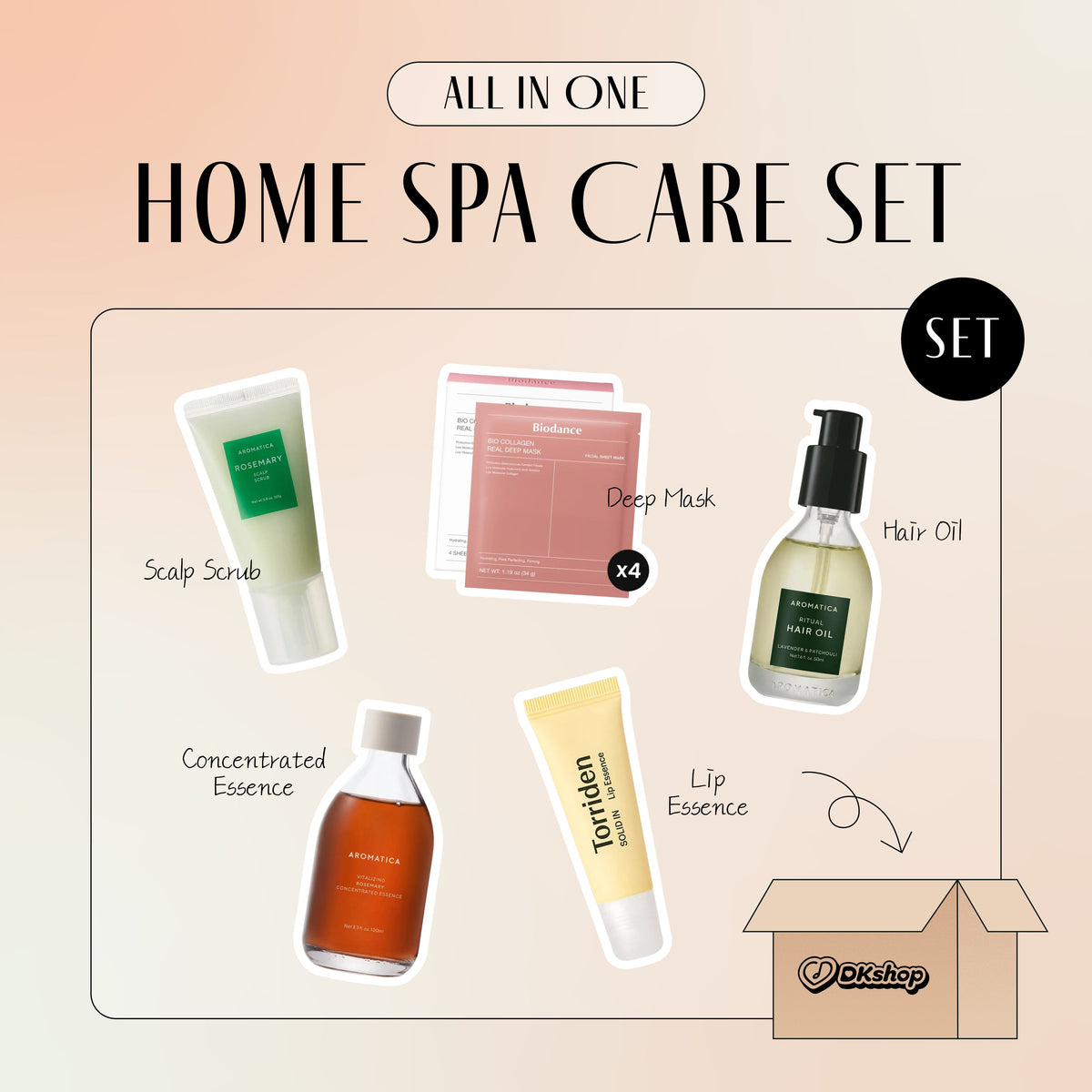 [K-Beauty Specials] All in One Home Spa Care Set etc.  DKshop