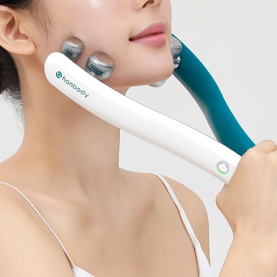 [HONBODY] Pink Big Roller EMS Face & Body Massager HONBODY  DKshop