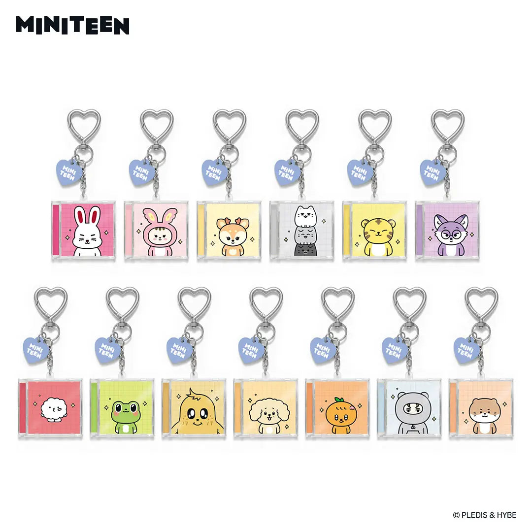 SEVENTEEN - MINITEEN MINI CD KEYRING SEVENTEEN  DKshop