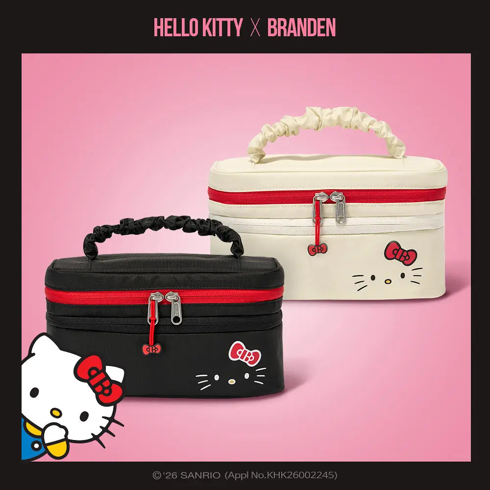 [BRANDEN X HELLOKITTY] Make Up Pouch BRANDEN  DKshop