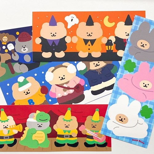 10X10 RoomRoom BIG seal stickers 10X10  DKshop