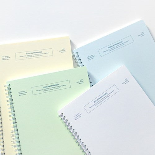 10X10 ISSUE IN PROGRESS B5 Grid / Lined Spiral Notebook 10X10  DKshop