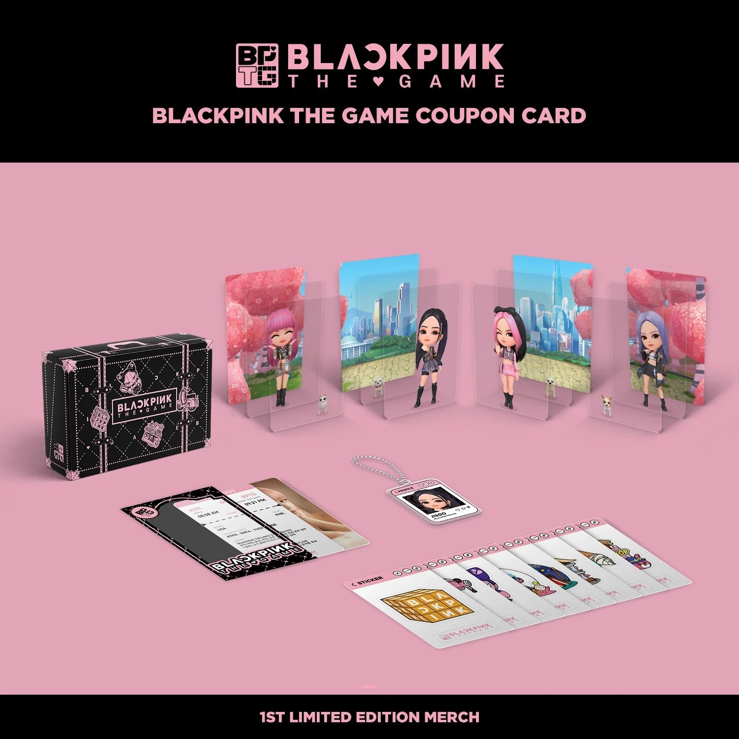 BLACKPINK - THE GAME COUPON CARD | DKshop