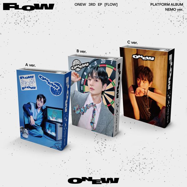 ONEW - 3rd EP Album FLOW (NEMO Ver.) (Random Ver.)