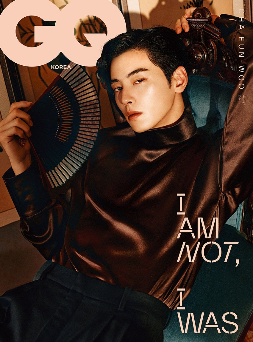 GQ KOREA MAGAZINE 2024.08 (COVER : CHA EUN WOO) | DKshop