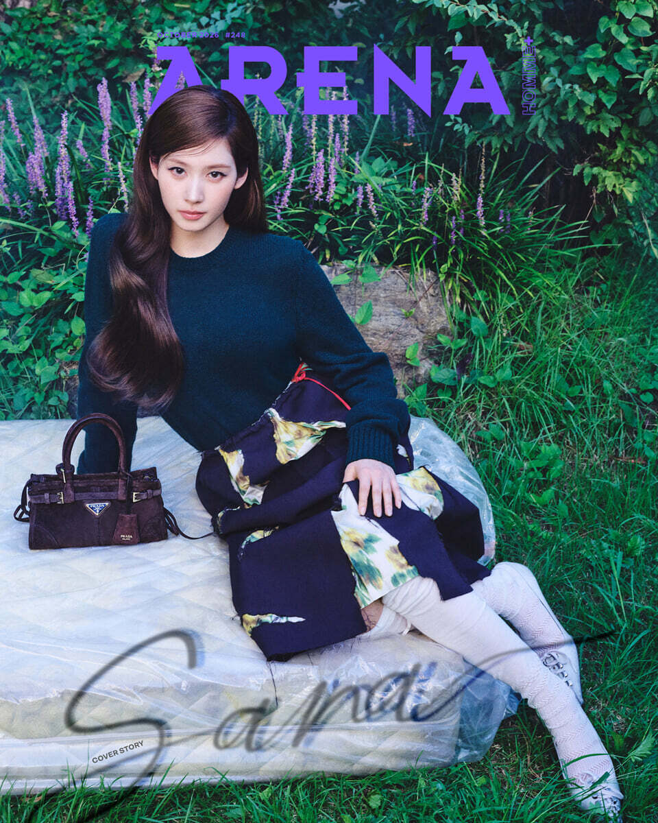 [PRE-ORDER] ARENA HOMME+ KOREA MAGAZINE 2026.10 (COVER : TWICE SANA) AKMU  DKshop