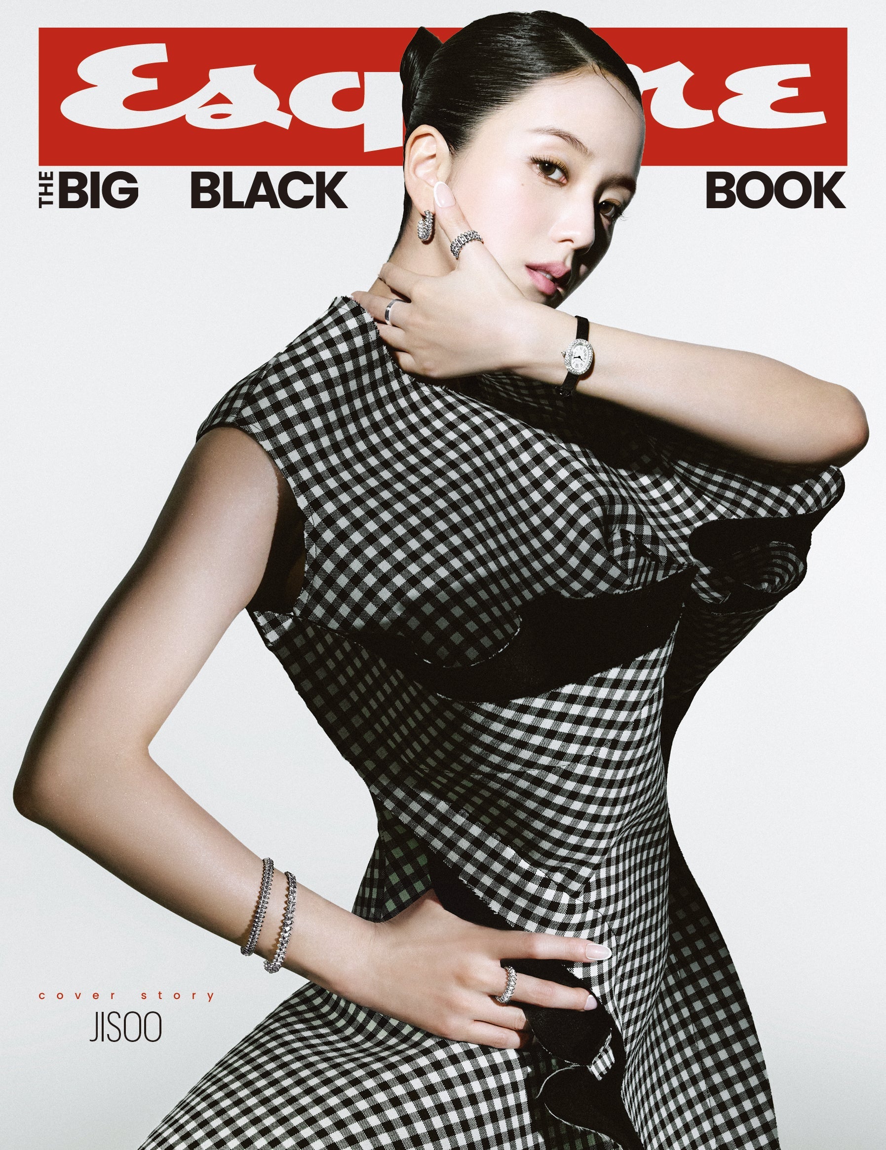 ESQUIRE KOREA MAGAZINE THE BIG BLACK BOOK (COVER : BLACKPINK JISOO) BLACKPINK  DKshop