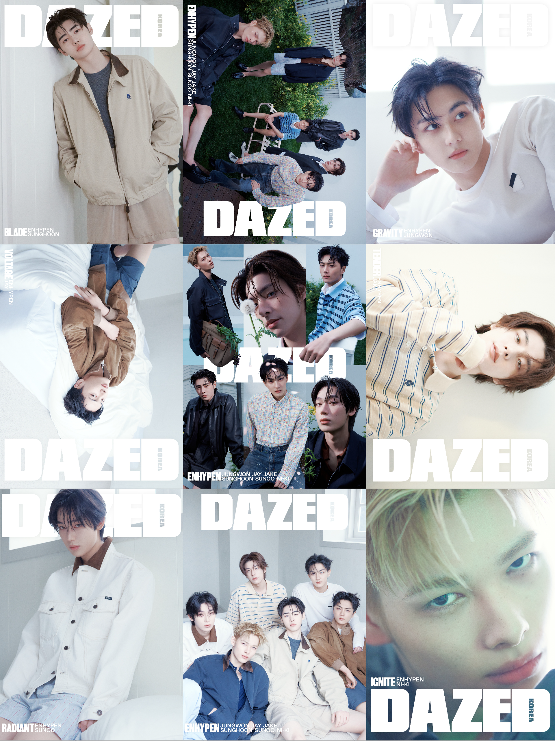 [PRE-ORDER] DAZED & CONFUSED KOREA MAGAZINE 2026.05 (COVER : ENHYPEN) ENHYPEN  DKshop