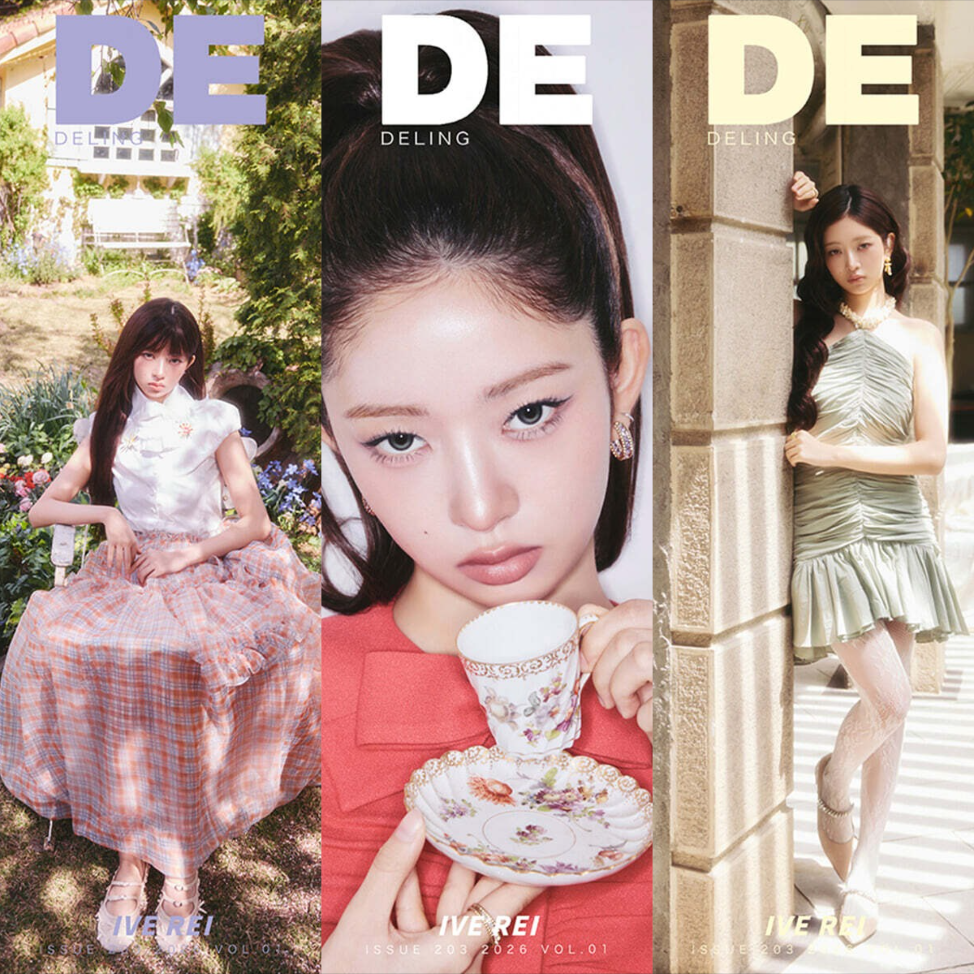 [PRE-ORDER] DELING CHINA MAGAZINE 2026.05 (COVER : IVE REI) IVE  DKshop