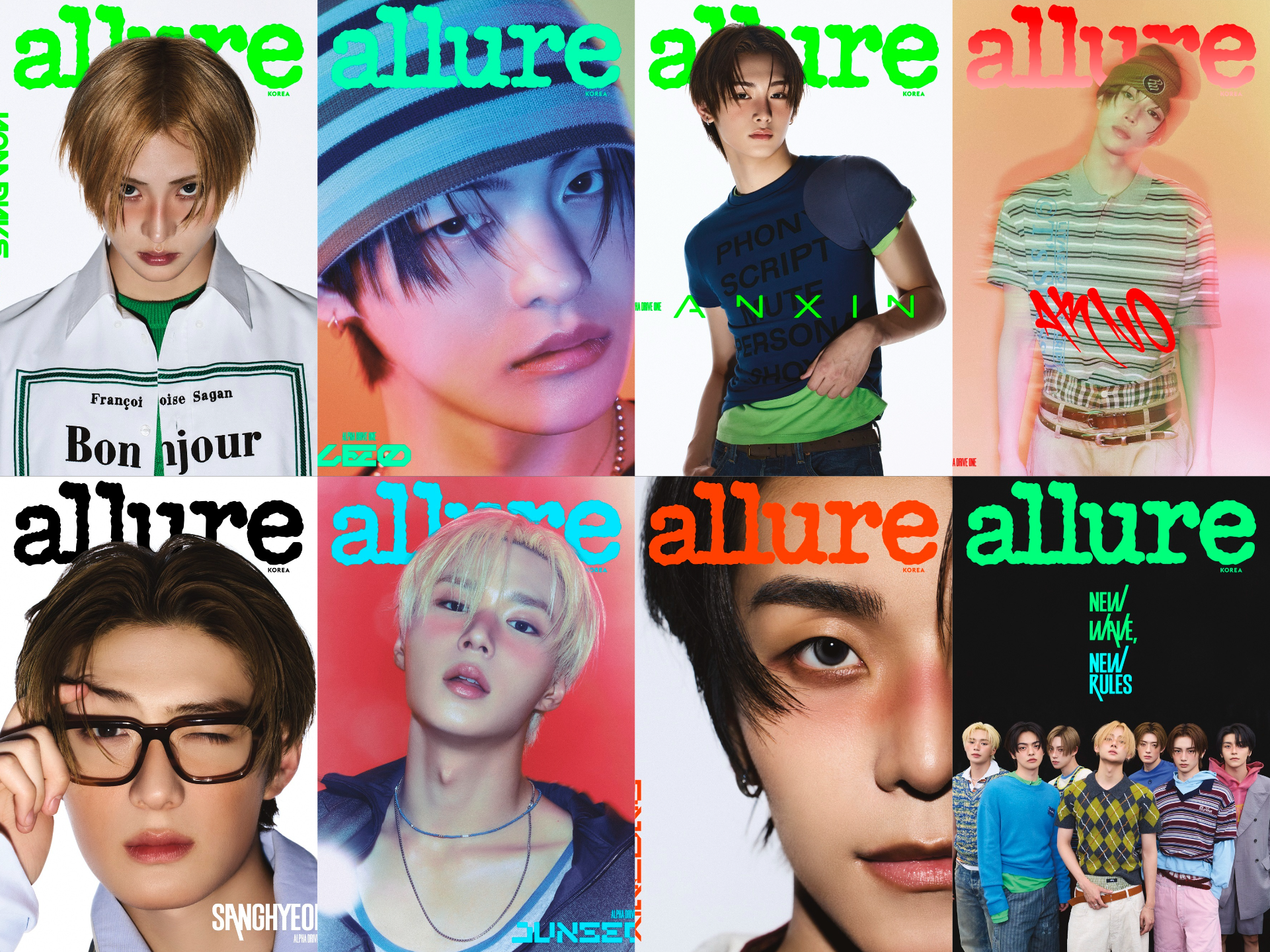 [PRE-ORDER] ALLURE KOREA MAGAZINE (MONTHLY) : SPECIAL ISSUE (COVER : ALPHA DRIVE ONE) ALPHA DRIVE ONE  DKshop