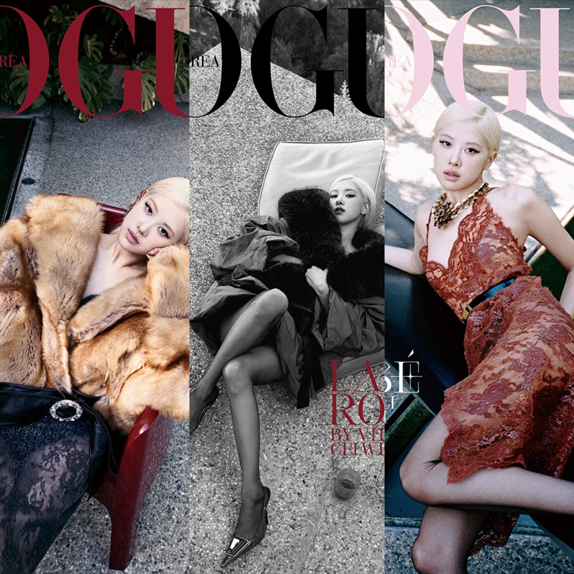 VOGUE KOREA MAGAZINE 2026.07 (COVER : ROSE) BLACKPINK  DKshop