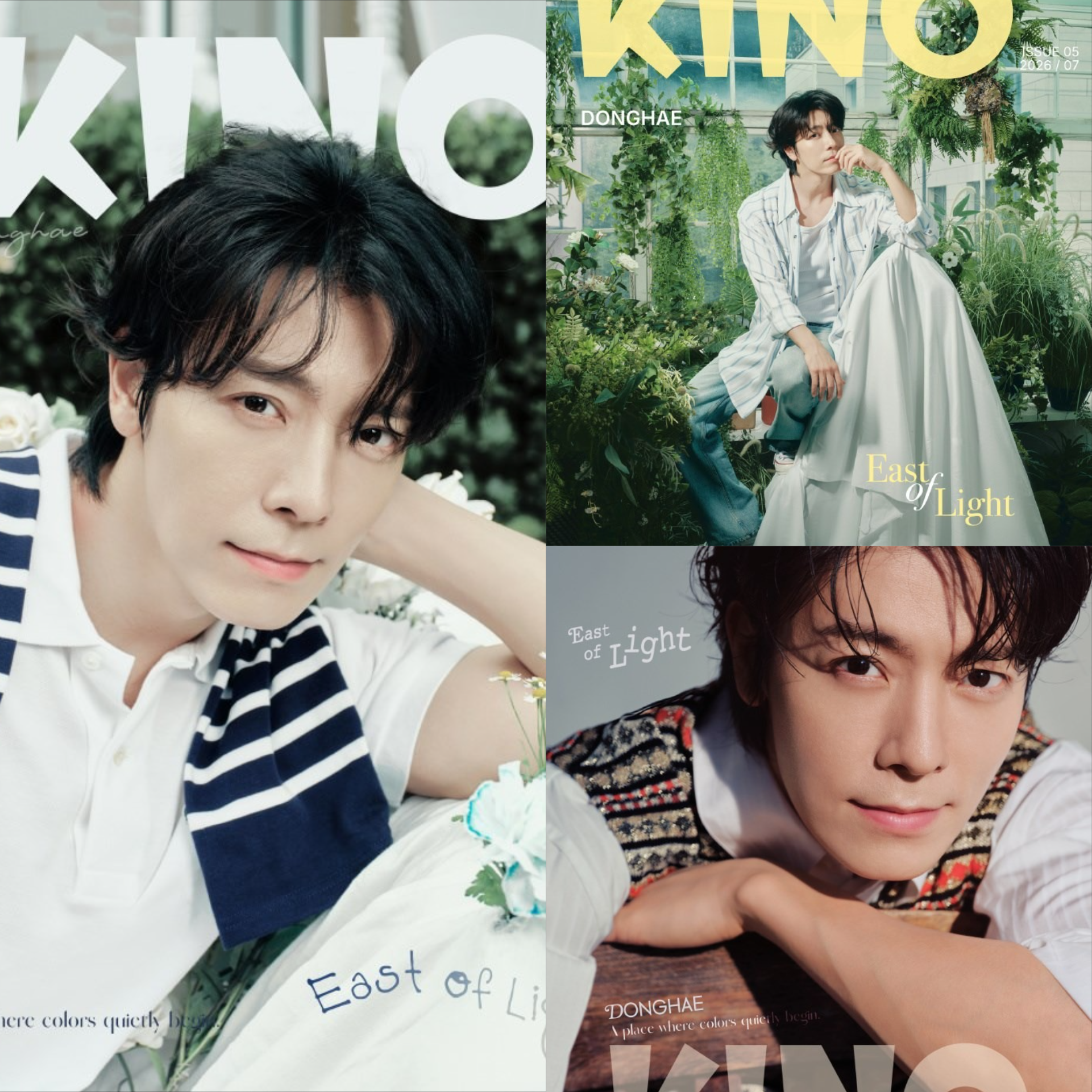 [PRE-ORDER] KINO CHINA MAGAZINE 2026 (COVER : SUPER JUNIOR DONGHAE) TREASURE  DKshop
