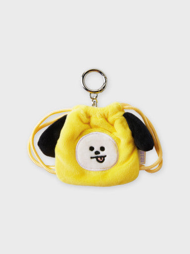 BT21 CHIMMY BIG&TINY STRING BACKPACK KEYRING