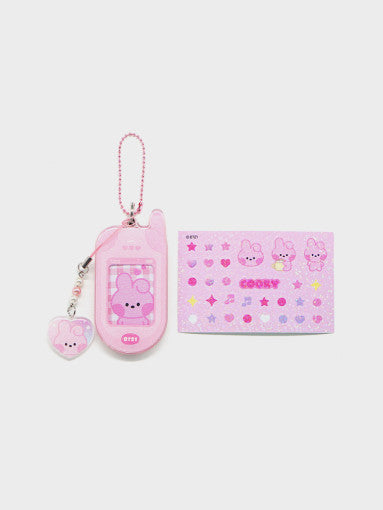 BT21 COOKY MININI RETRO PHONE KEYRING