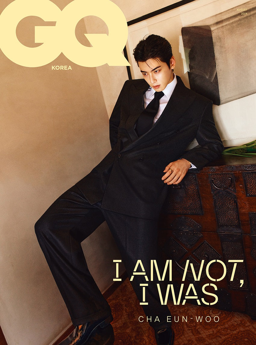 GQ KOREA MAGAZINE 2024.08 (COVER : CHA EUN WOO) | DKshop