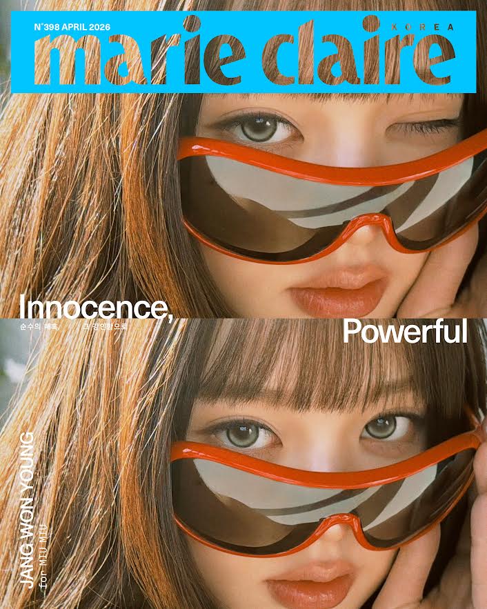 [PRE-ORDER] marie claire KOREA MAGAZINE 2026.04 (COVER : IVE JANG WONYOUNG) IVE  DKshop