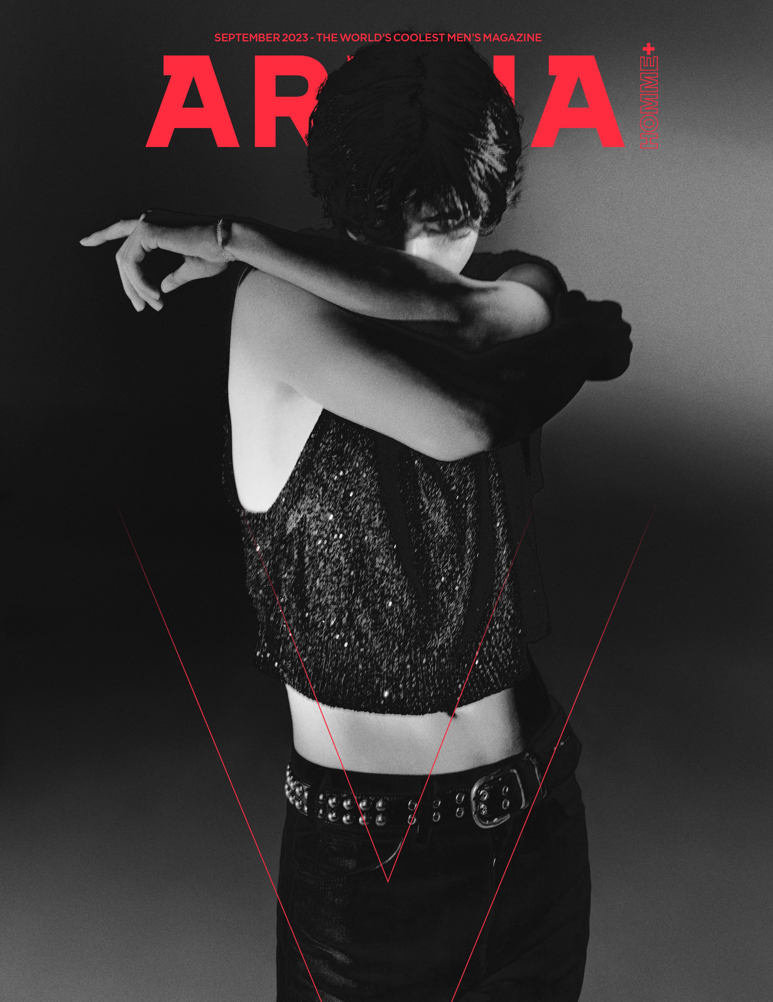 ARENA HOMME+ KOREA MAGAZINE 2023.09 C VER. (COVER : BTS V) | DKshop