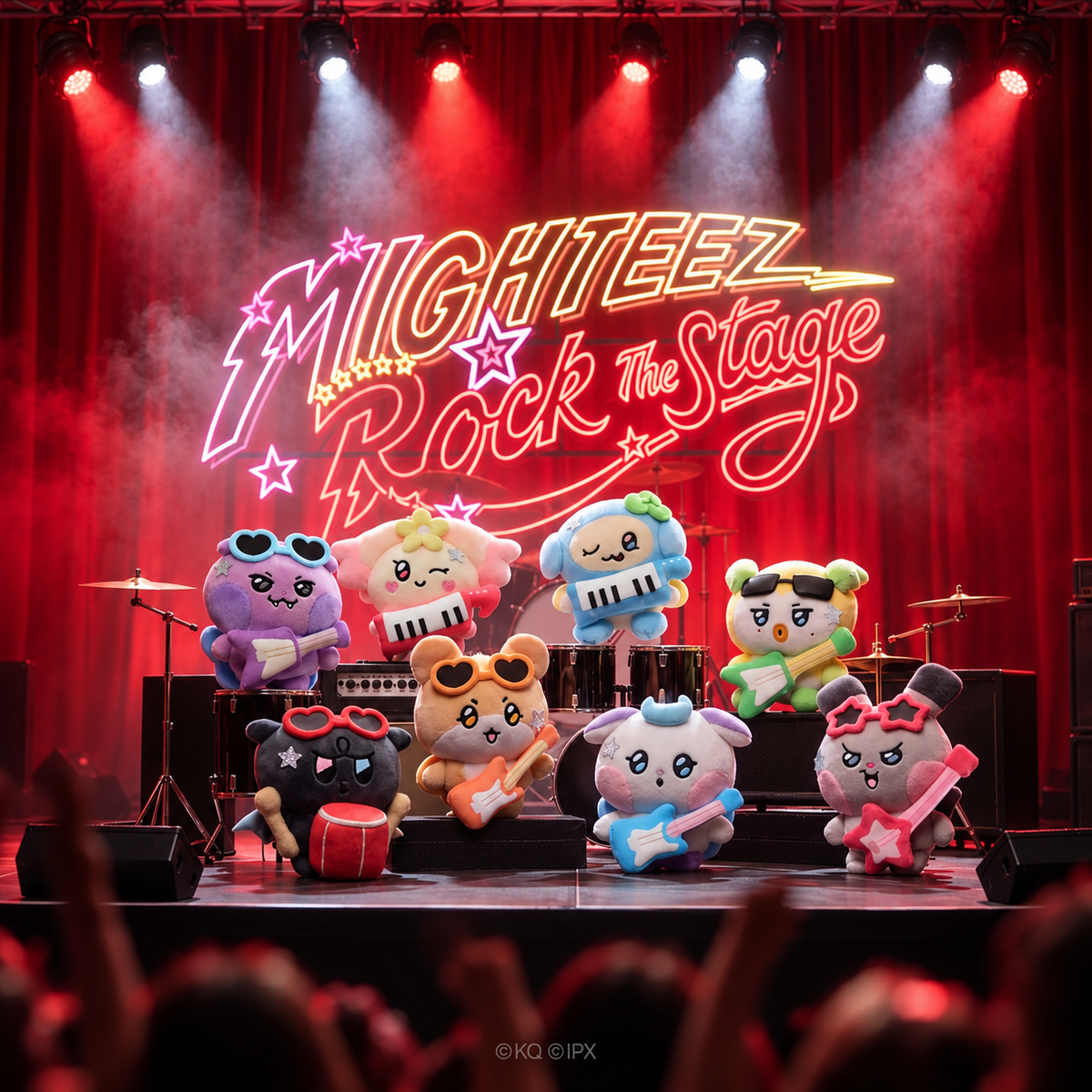 MIGHTEEZ ROCK THE STAGE