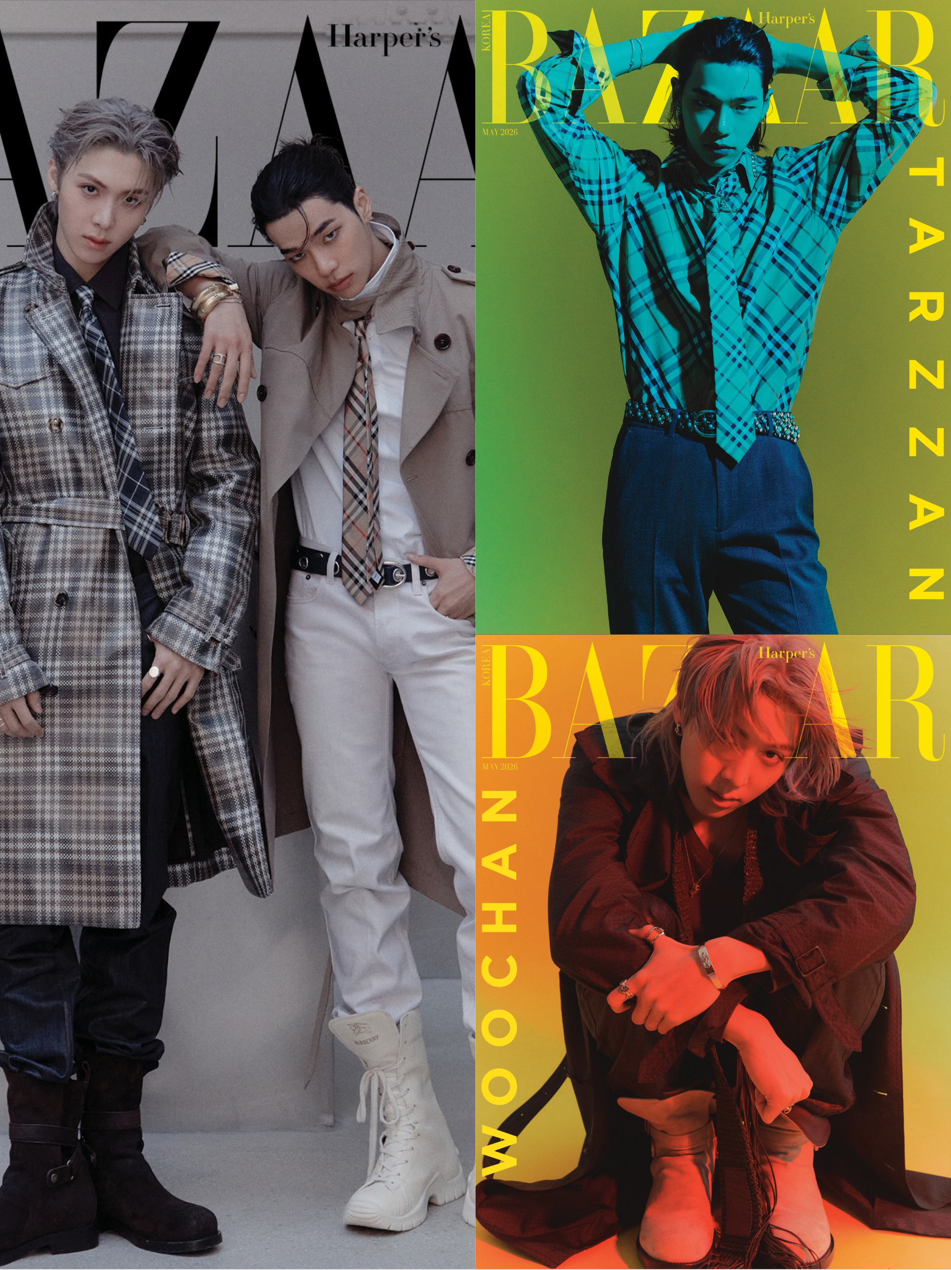 [PRE-ORDER] HARPER'S BAZAAR KOREA MAGAZINE 2026.05 (COVER : ALLDAY PROJECT TARZZAN & WOOCHAN) ALLDAY PROJECT  DKshop