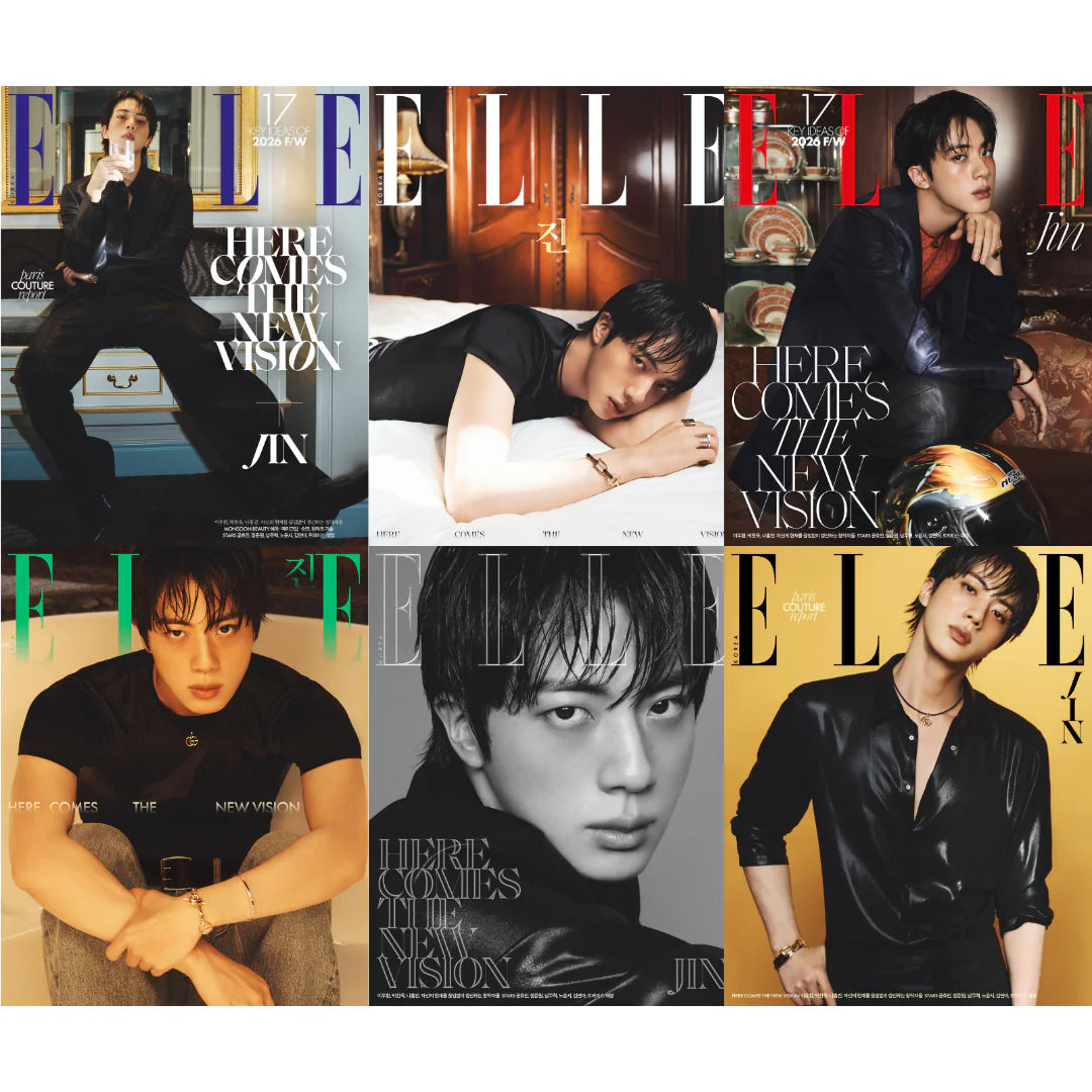 [PRE-ORDER] ELLE KOREA MAGAZINE 2026.08 (COVER : BTS JIN) BTS  DKshop