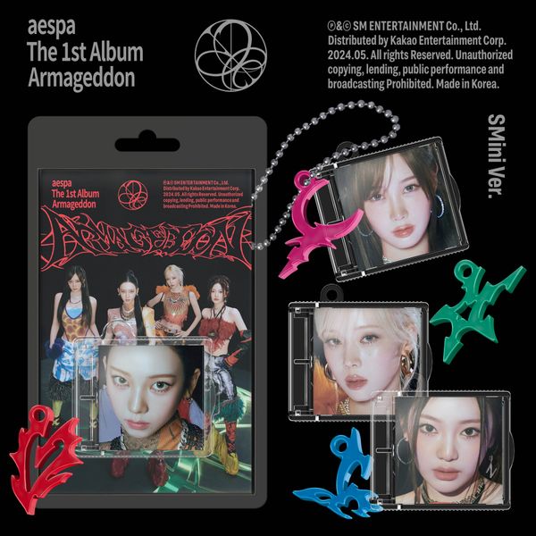 aespa - The 1st Album Armageddon (SMini Ver.) (Smart Album) (Random Ver.) | DKshop