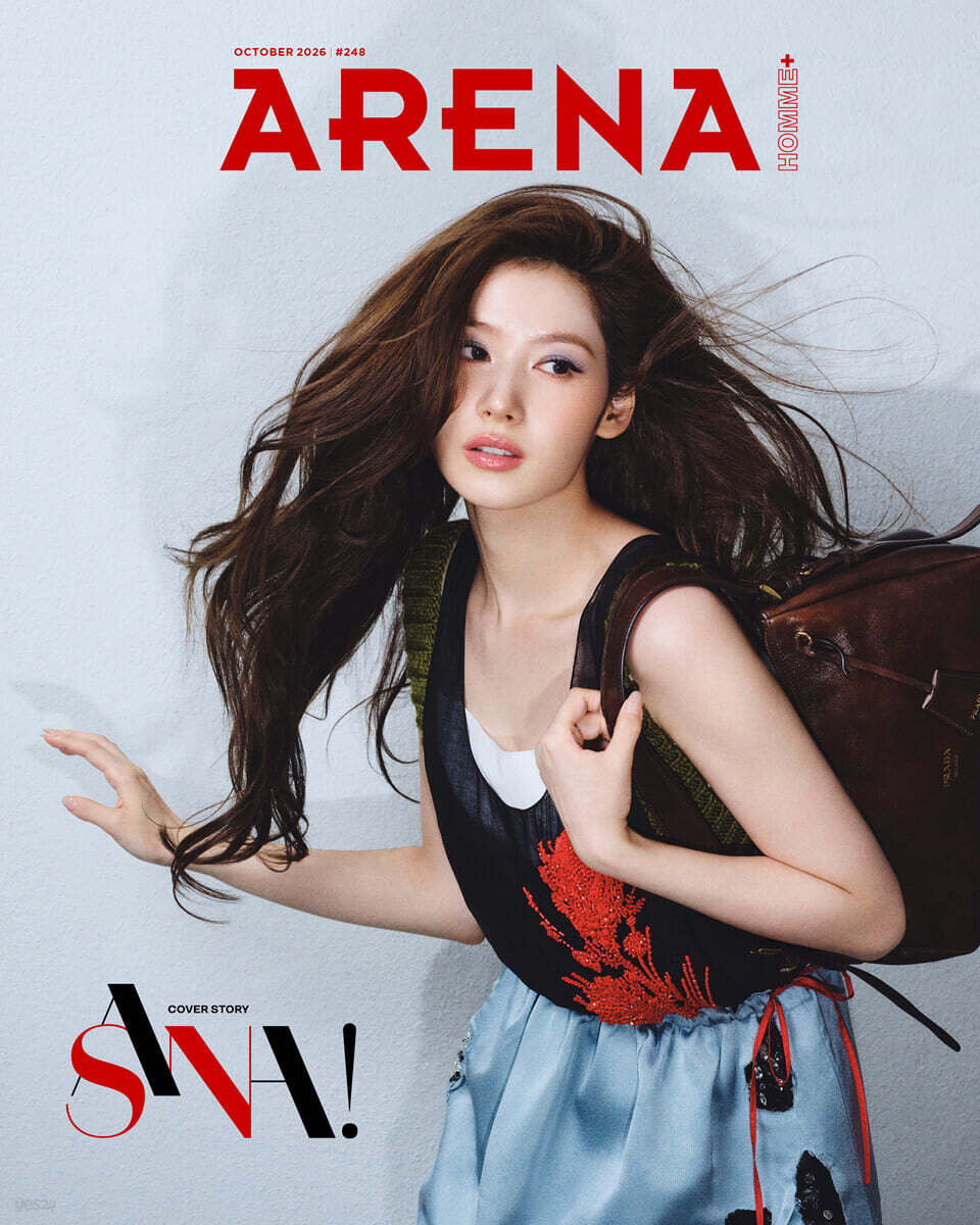 [PRE-ORDER] ARENA HOMME+ KOREA MAGAZINE 2026.10 (COVER : TWICE SANA) AKMU  DKshop