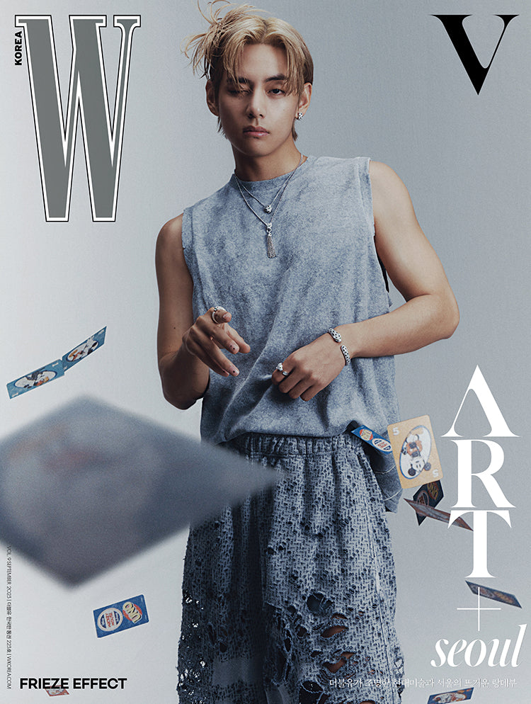 W Volume 9 KOREA MAGAZINE 2023.09 B VER. (COVER : BTS V) | DKshop