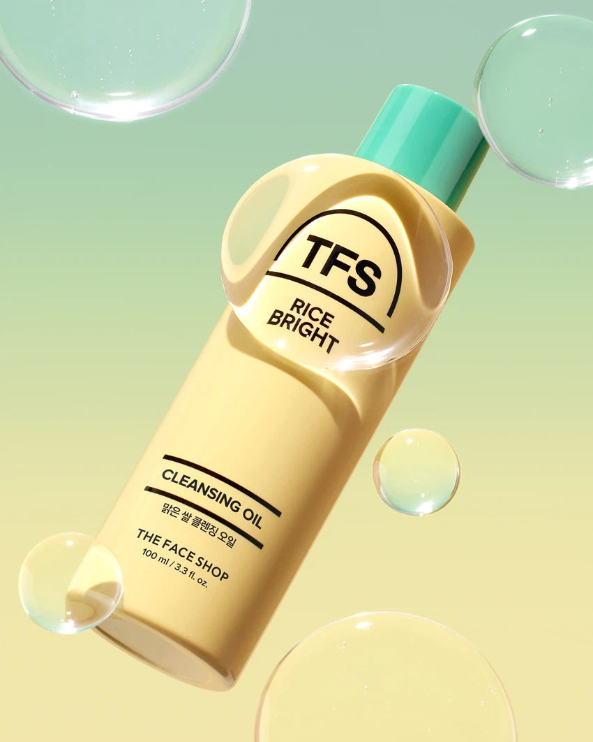 THE FACE SHOP Rice Bright Cleansing Oil 100ml THE FACE SHOP  DKshop