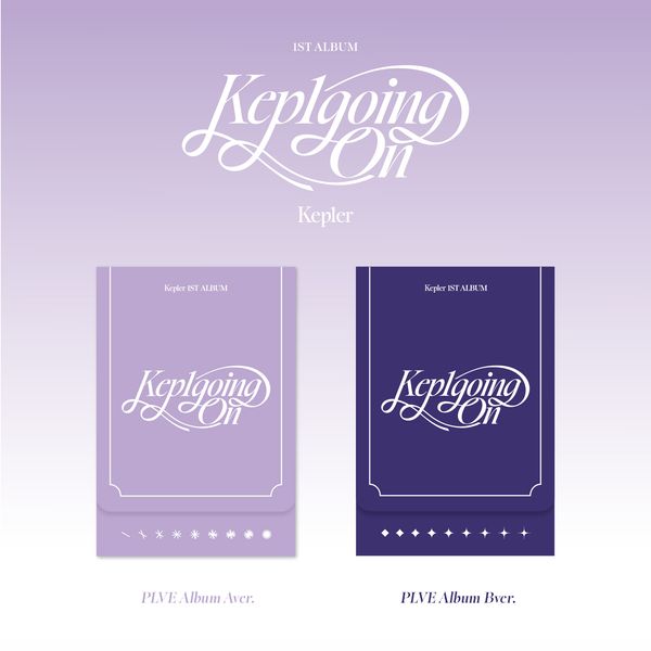 Kep1er - 1st Album Kep1going On (PLVE Ver.) (Random Ver.)