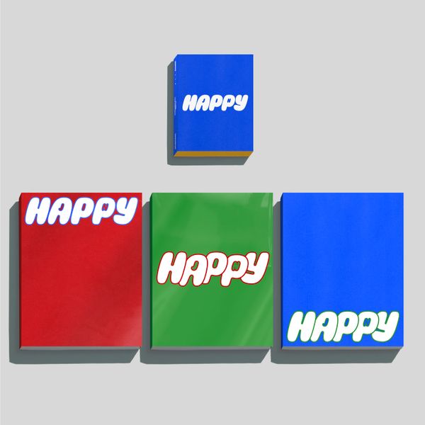 [PRE-ORDER] JIN - 1st Solo Album Happy (SET Ver. + Weverse Albums Ver.)